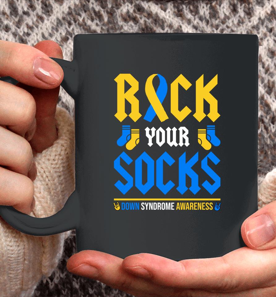 Rock Your Socks World Down Syndrome Awareness Day Coffee Mug