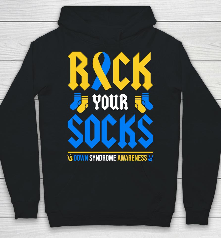 Rock Your Socks World Down Syndrome Awareness Day Hoodie