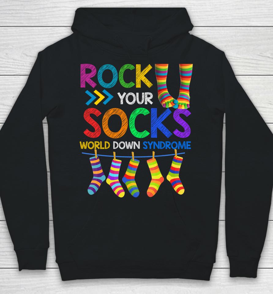 Rock Your Socks World Down Syndrome Day Hoodie