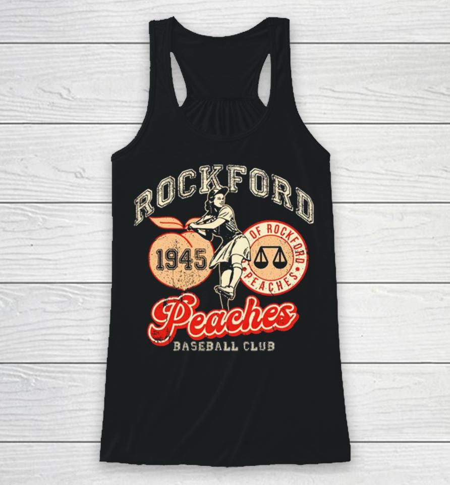 Rockford Peaches Baseball Club 1945 Racerback Tank