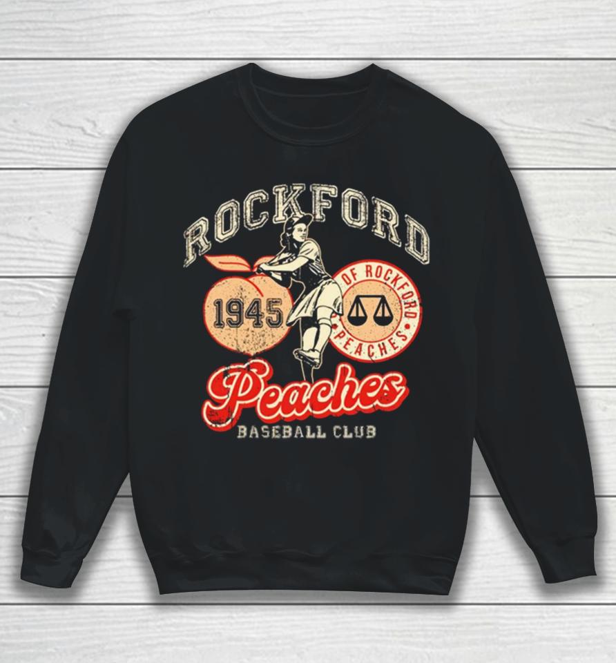 Rockford Peaches Baseball Club 1945 Sweatshirt
