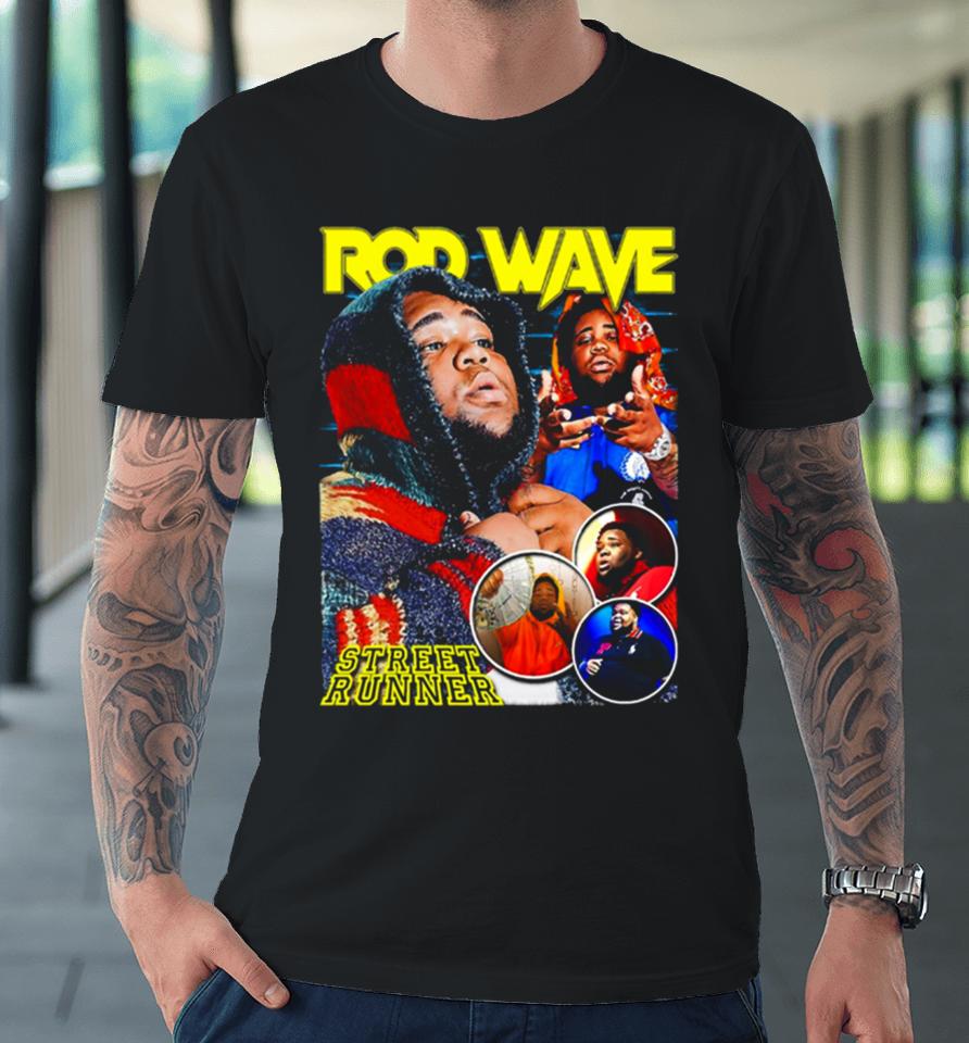 Rod Wave Paint The Sky Red Premium T-Shirt
