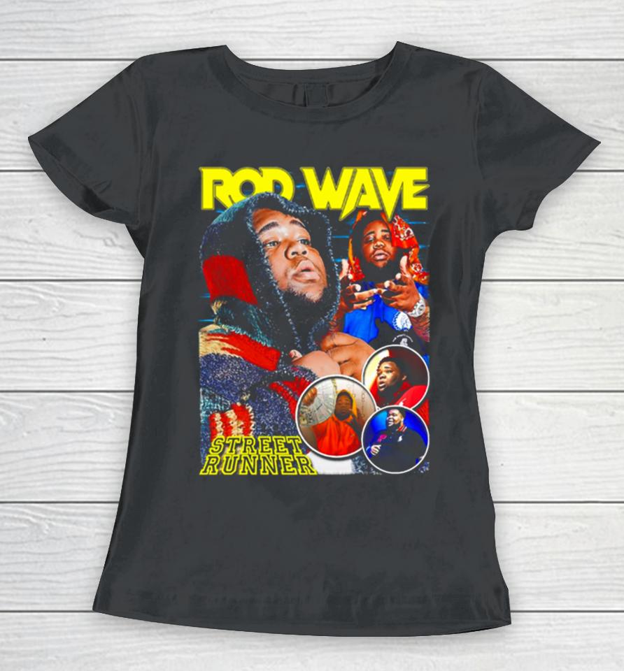 Rod Wave Paint The Sky Red Women T-Shirt