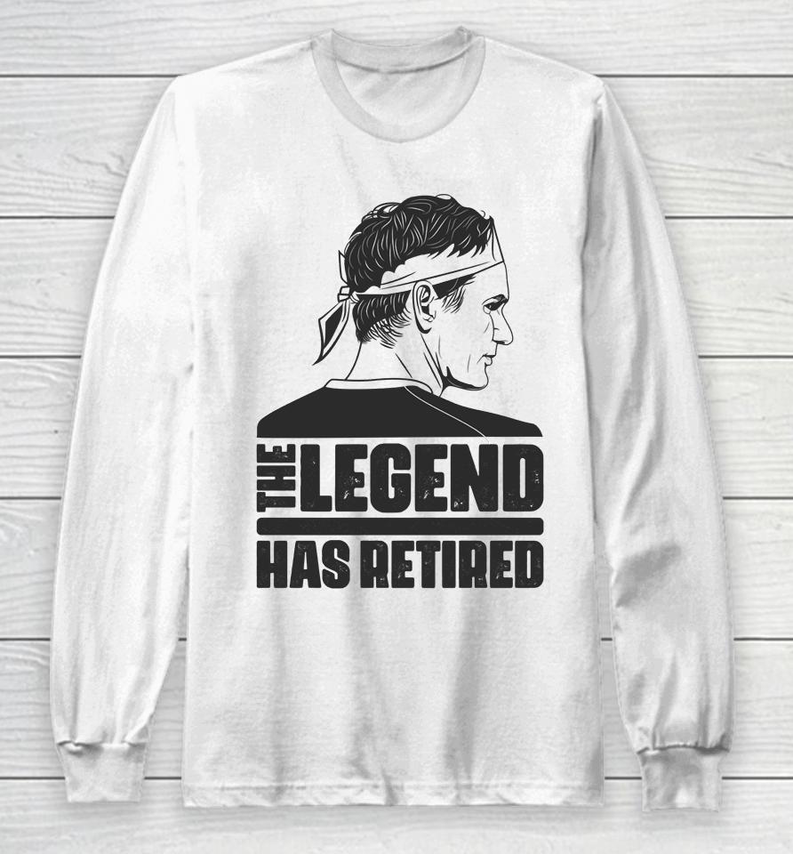 Roger Federer Announces The Legend Has Retirement Long Sleeve T-Shirt