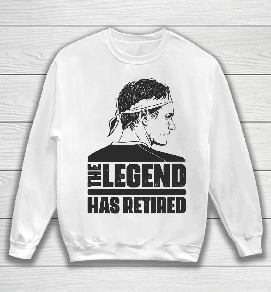 Roger Federer Announces The Legend Has Retirement Sweatshirt
