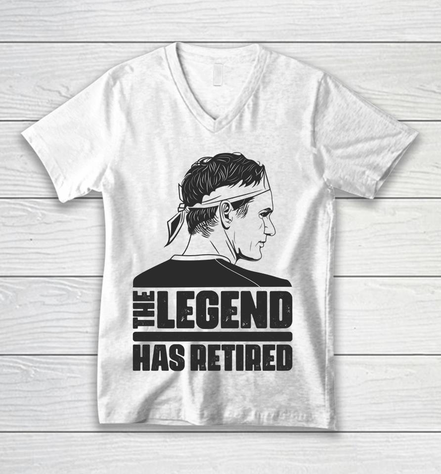 Roger Federer Announces The Legend Has Retirement Unisex V-Neck T-Shirt