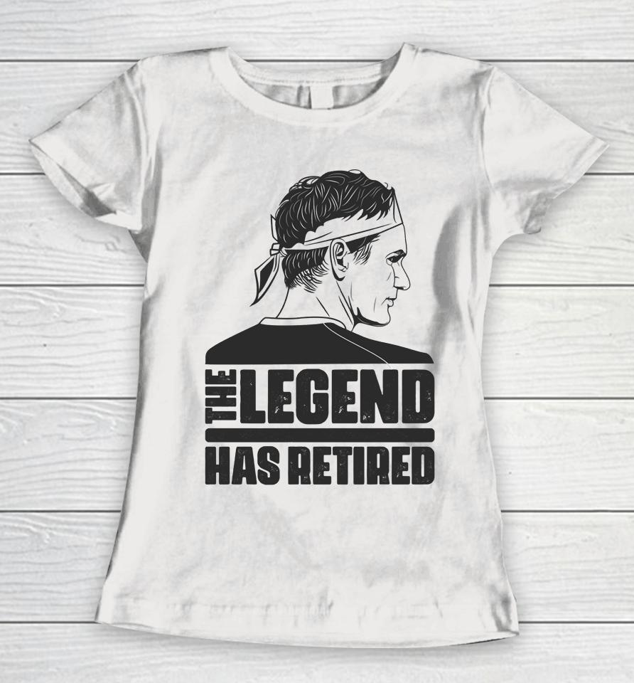 Roger Federer Announces The Legend Has Retirement Women T-Shirt