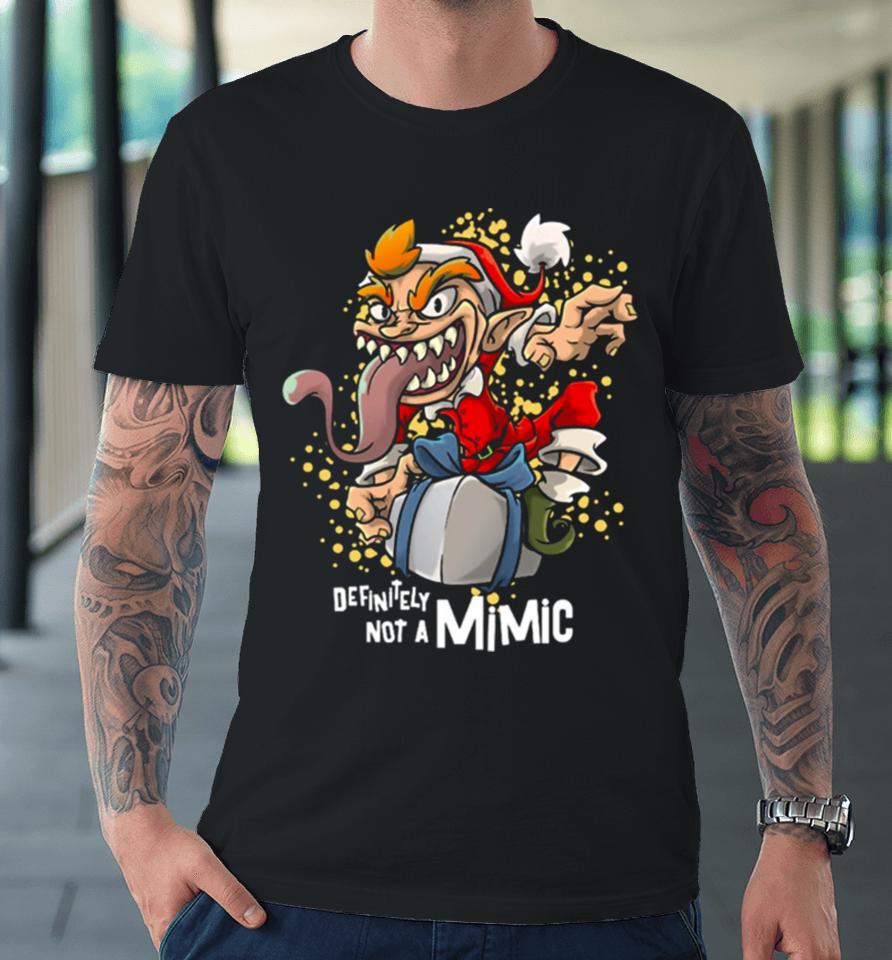 Roleplaying Mimic Rpg Joke Christmas Premium T-Shirt