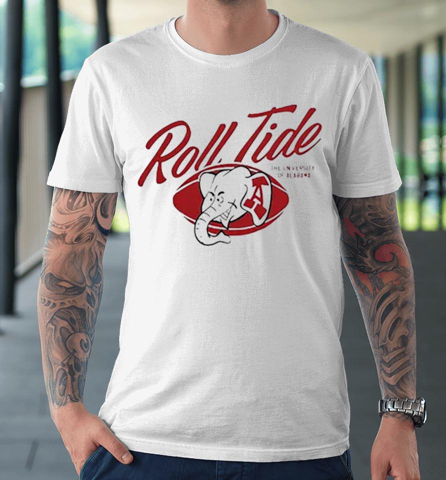 Roll Tide The University Of Alabama Crimson Tide Mascot Premium T-Shirt