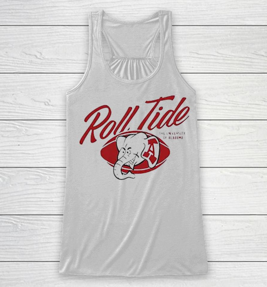 Roll Tide The University Of Alabama Crimson Tide Mascot Racerback Tank