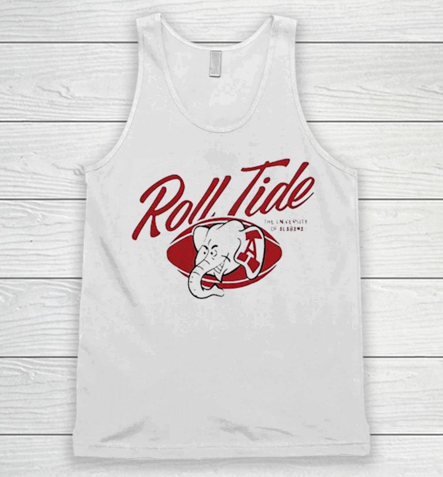 Roll Tide The University Of Alabama Crimson Tide Mascot Unisex Tank Top