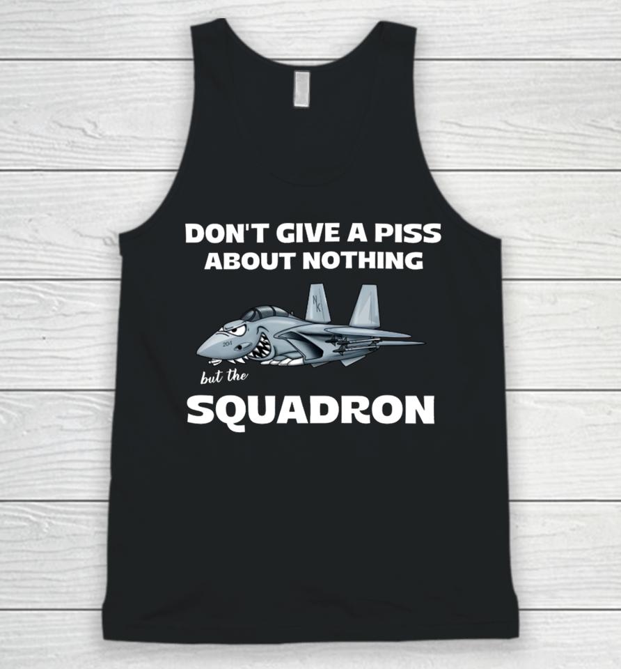 Roll Tide Willie Wearing Don’t Give A Piss About Nothing But The Squadron Unisex Tank Top