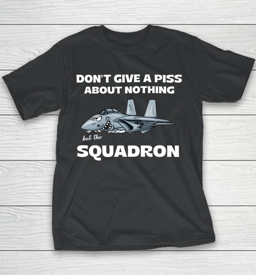 Roll Tide Willie Wearing Don’t Give A Piss About Nothing But The Squadron Youth T-Shirt