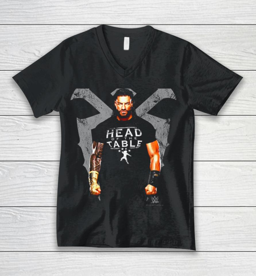 Roman Reigns Mad Engine Head Of The Table Unisex V-Neck T-Shirt
