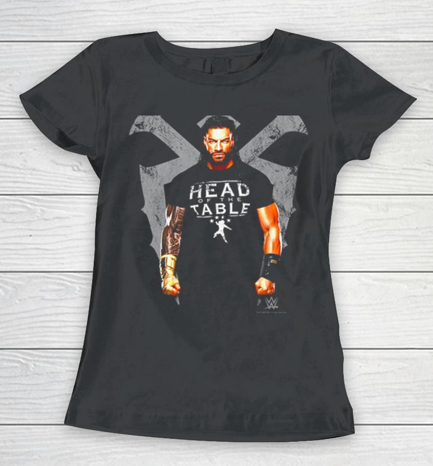 Roman Reigns Mad Engine Head Of The Table Women T-Shirt