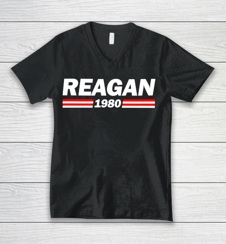 Ronald Reagan 1980 Unisex V-Neck T-Shirt