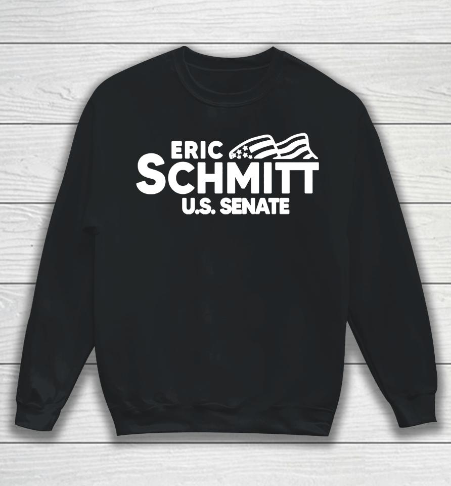 Ronald Reagan Wears Eric Schmitt Us Senate Sweatshirt
