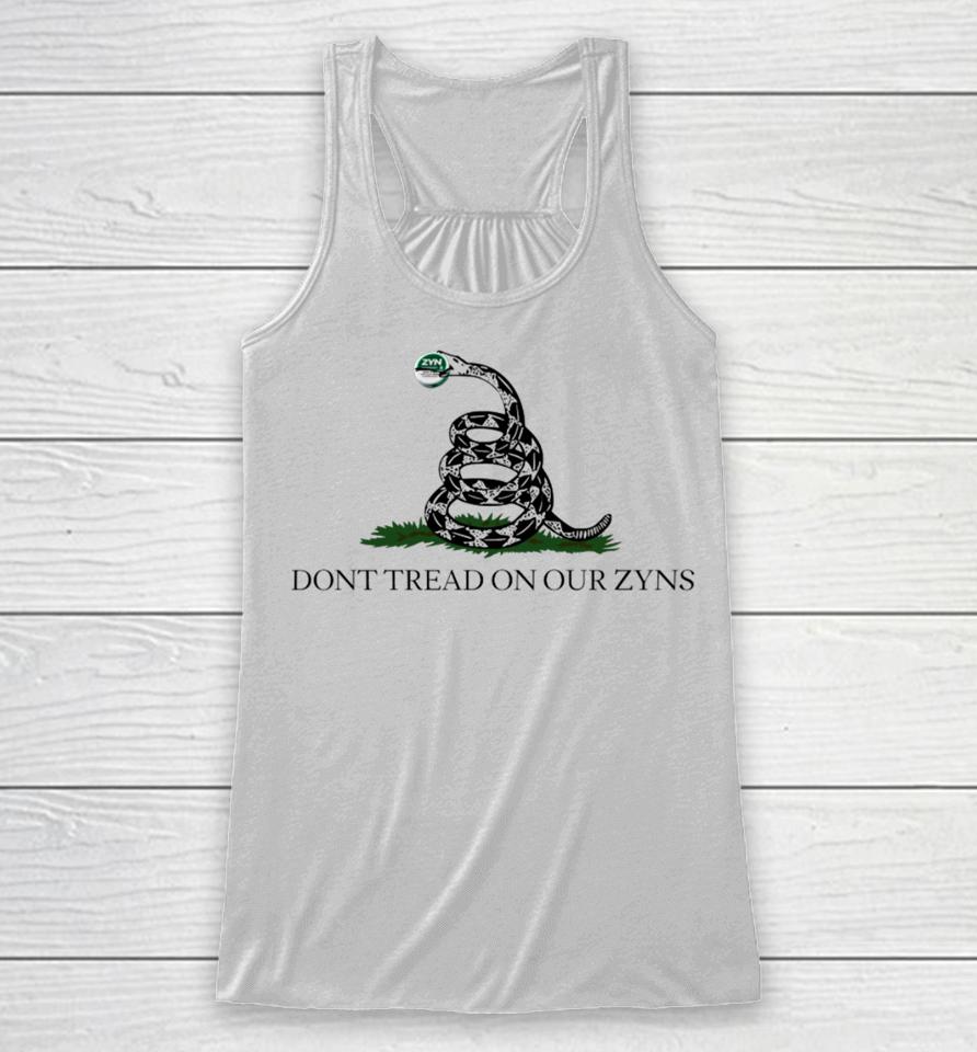 Ronny Jackson Dont Tread On Our Zyns Racerback Tank