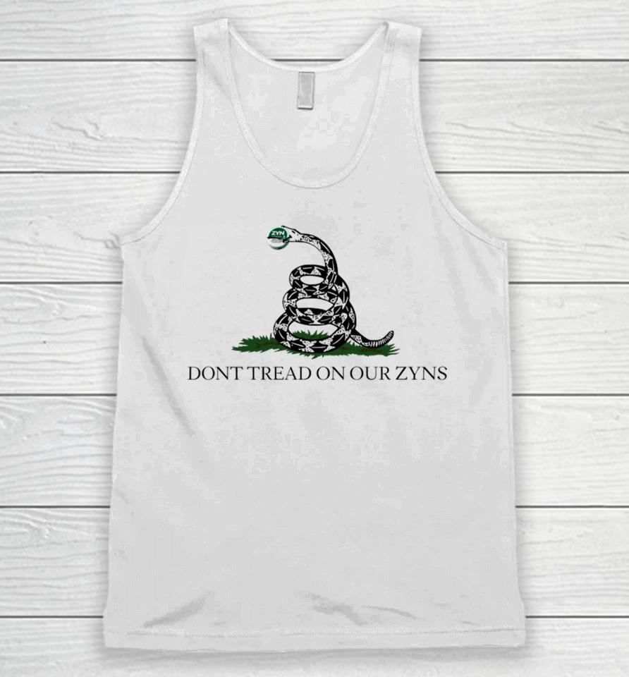 Ronny Jackson Dont Tread On Our Zyns Unisex Tank Top