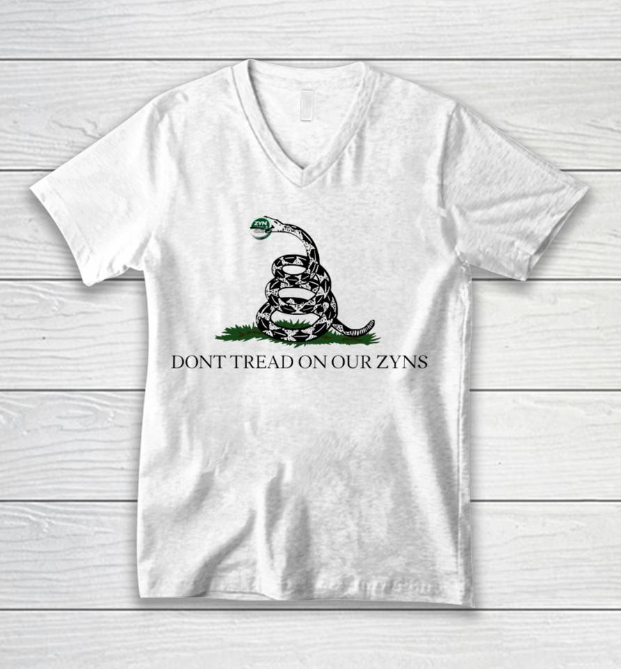 Ronny Jackson Dont Tread On Our Zyns Unisex V-Neck T-Shirt