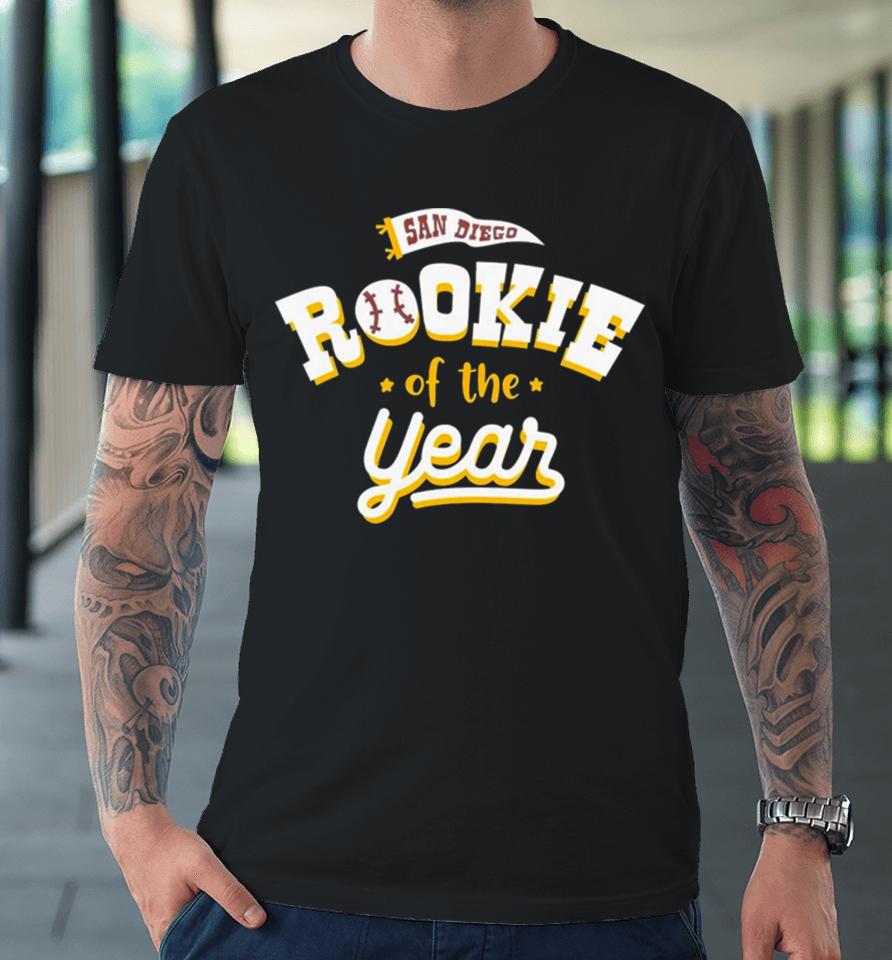 Rookie Of The Year San Diego Padres Baseball Premium T-Shirt