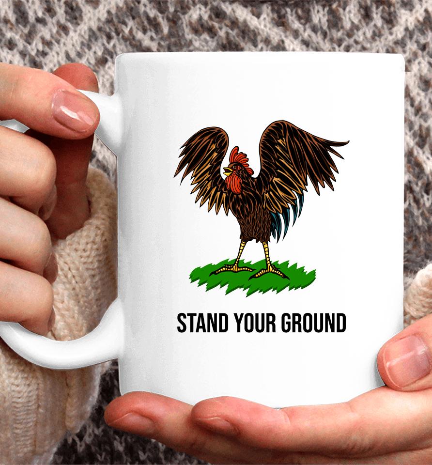 Roosters Stand Your Ground Coffee Mug