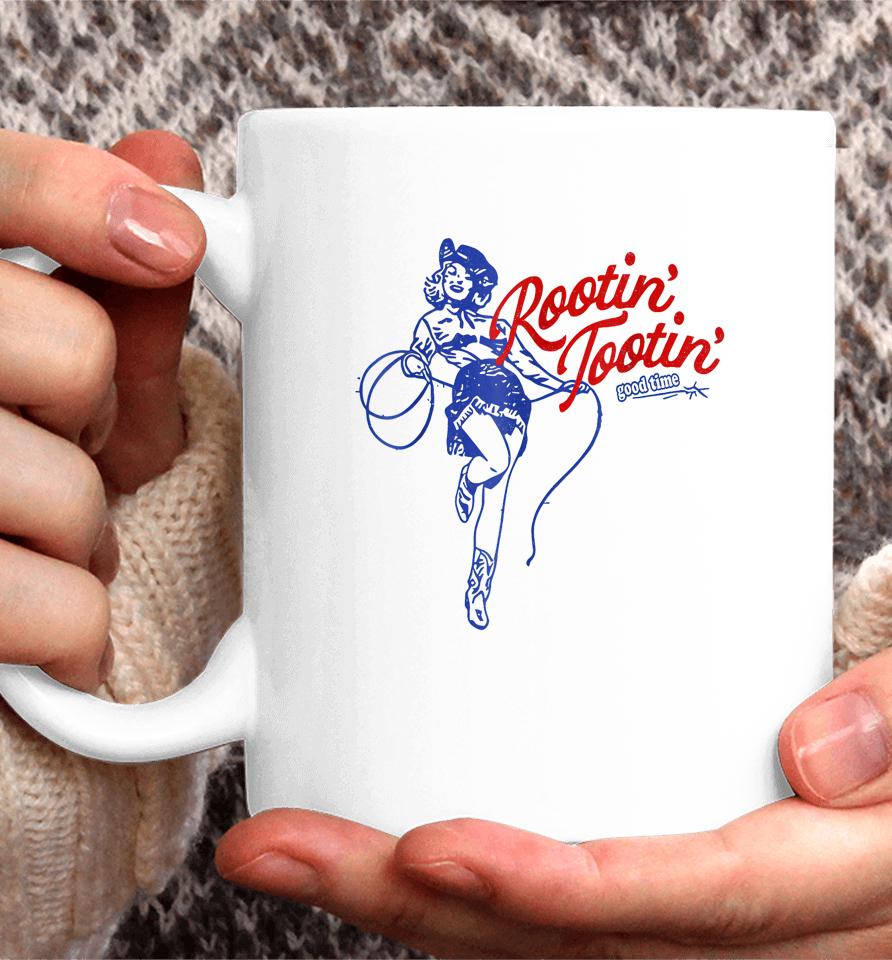 Rootin Tootin Good Time Western Cowgirl Coffee Mug
