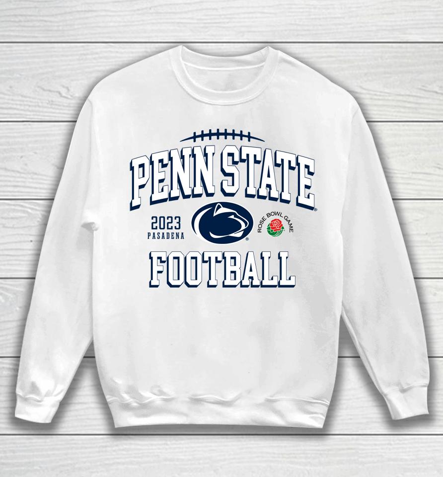 Rose Bowl 2023 Penn State Bowl Bash White Sweatshirt