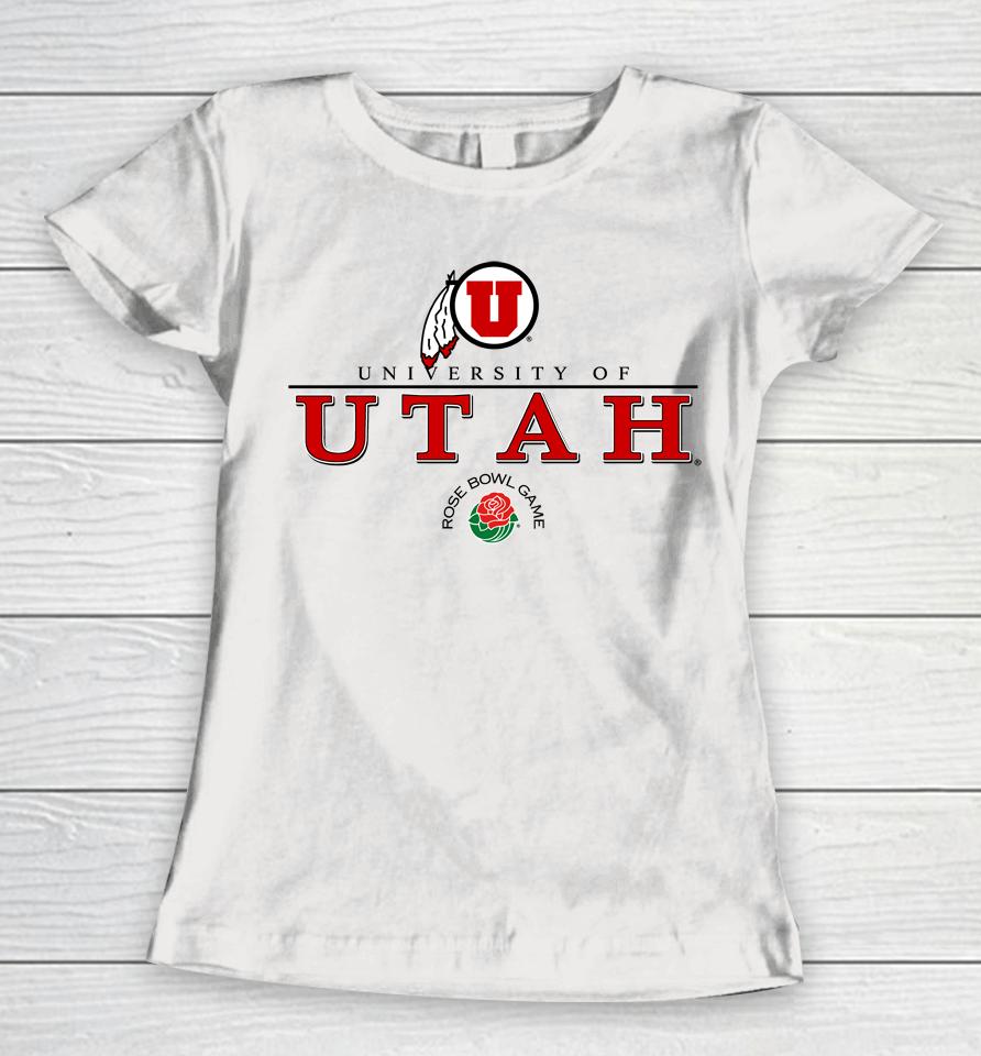 Rose Bowl Game 2023 University Of Utah Utes Women T-Shirt