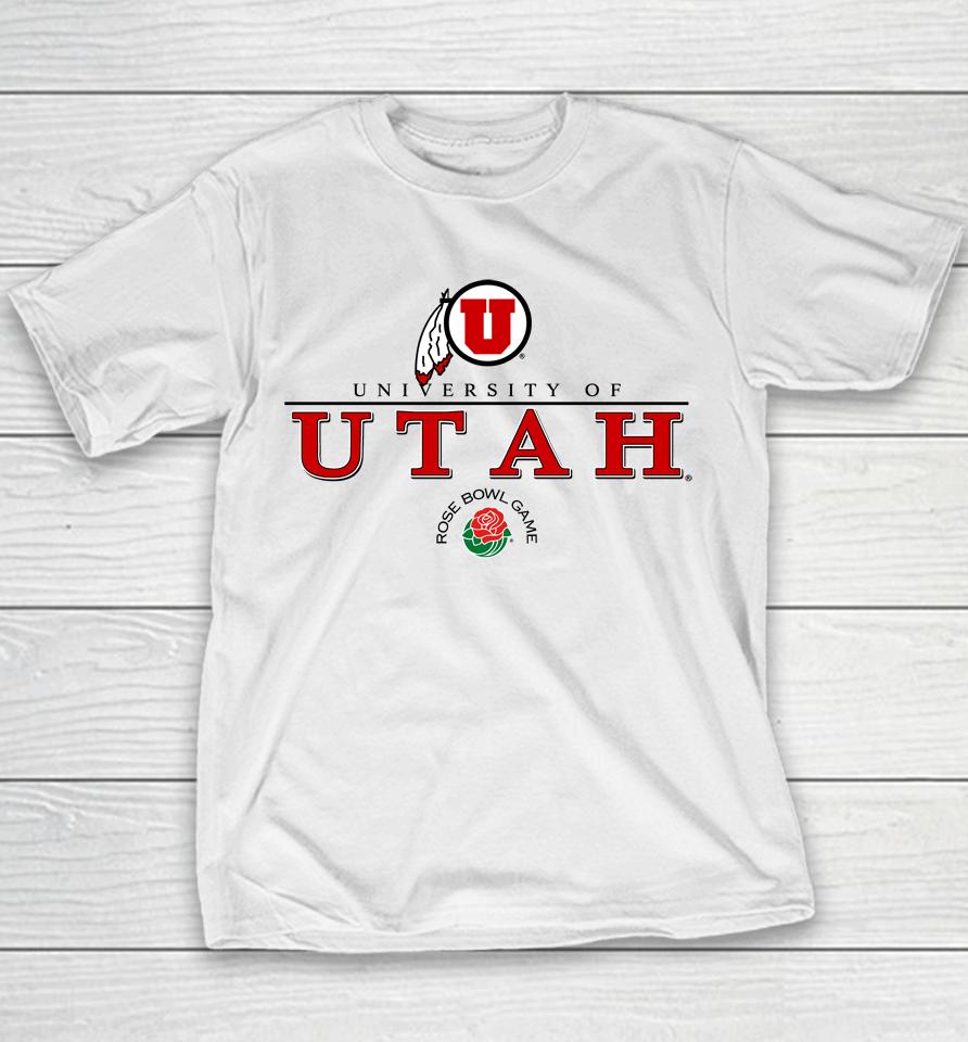 Rose Bowl Game 2023 University Of Utah Utes Youth T-Shirt
