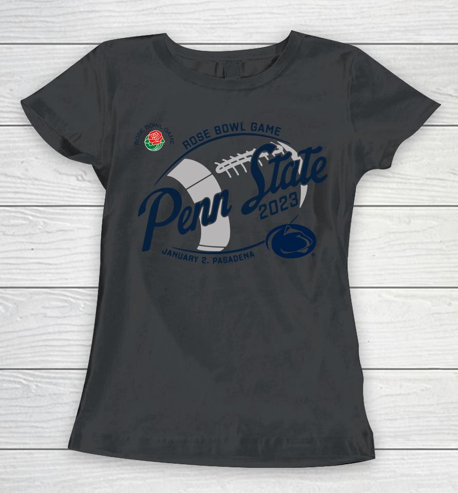 Rose Bowl Game Merch Penn State Rose Bowl Football 2023 Women T-Shirt