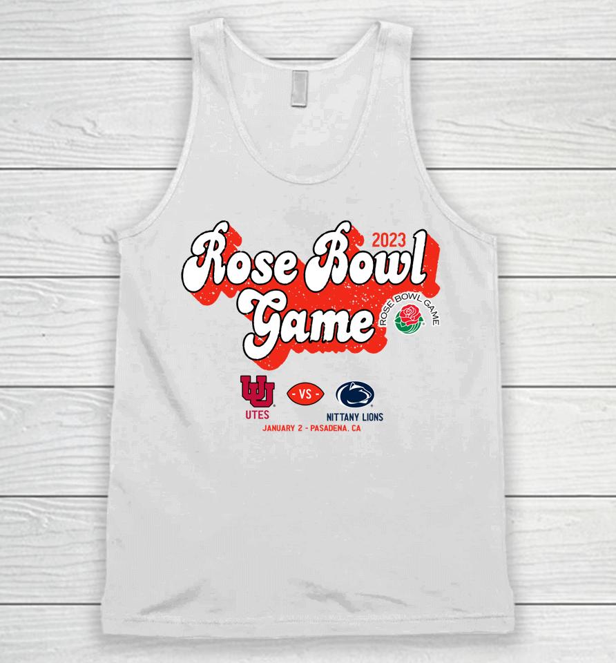 Rose Bowl Game Utah Vs Penn State 2023 Unisex Tank Top