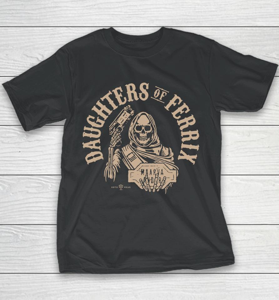 Rotowear Daughters Of Ferrix Fight The Empire Youth T-Shirt
