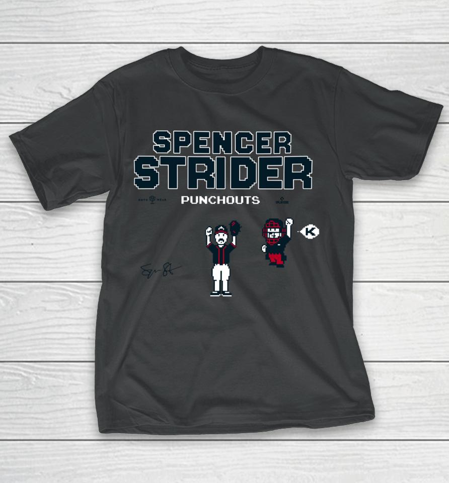 Rotowear Merch Shop Spencer Strider Punchouts T-Shirt