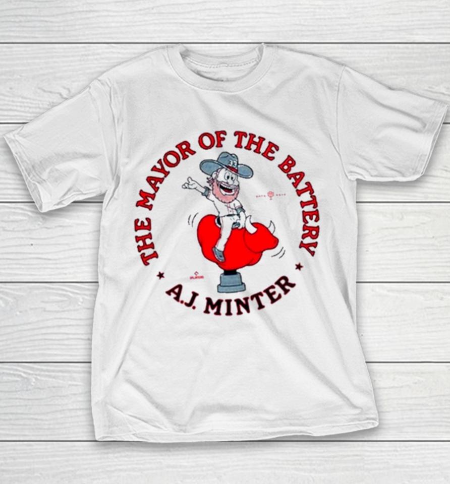 Rotowear The Mayor Of The Battery A.j. Minter Youth T-Shirt