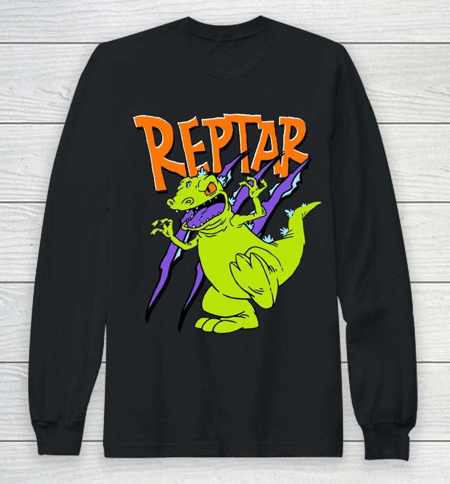 Rugrats Reptar Logo Long Sleeve T-Shirt