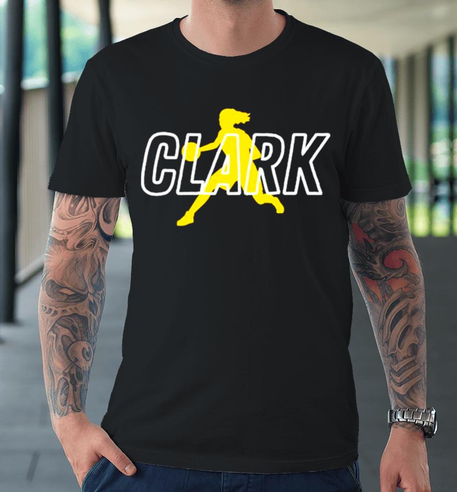 Run Clark Play Basketball Ncaa Iowa Hawkeyes Premium T-Shirt