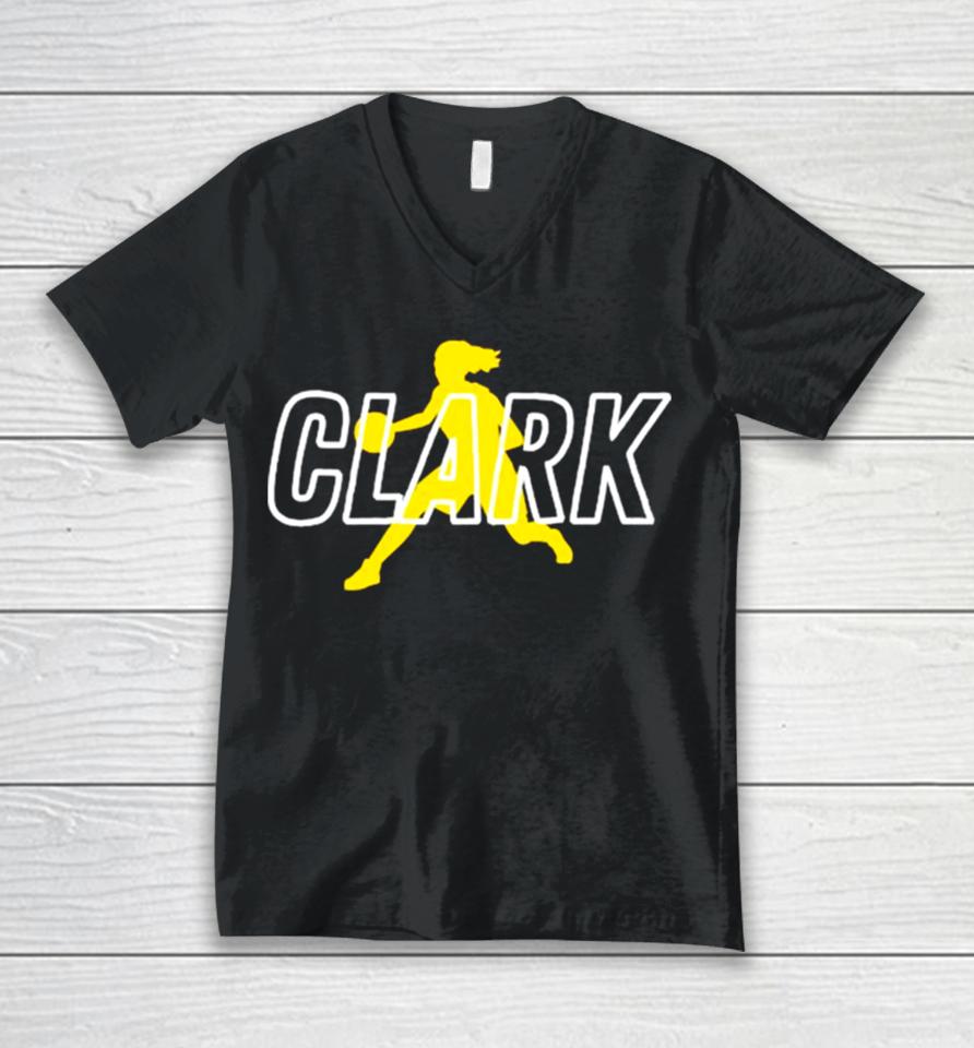Run Clark Play Basketball Ncaa Iowa Hawkeyes Unisex V-Neck T-Shirt