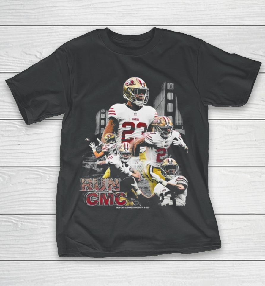 Run Cmc San Francisco 49Ers Football Vintage 2023 T-Shirt