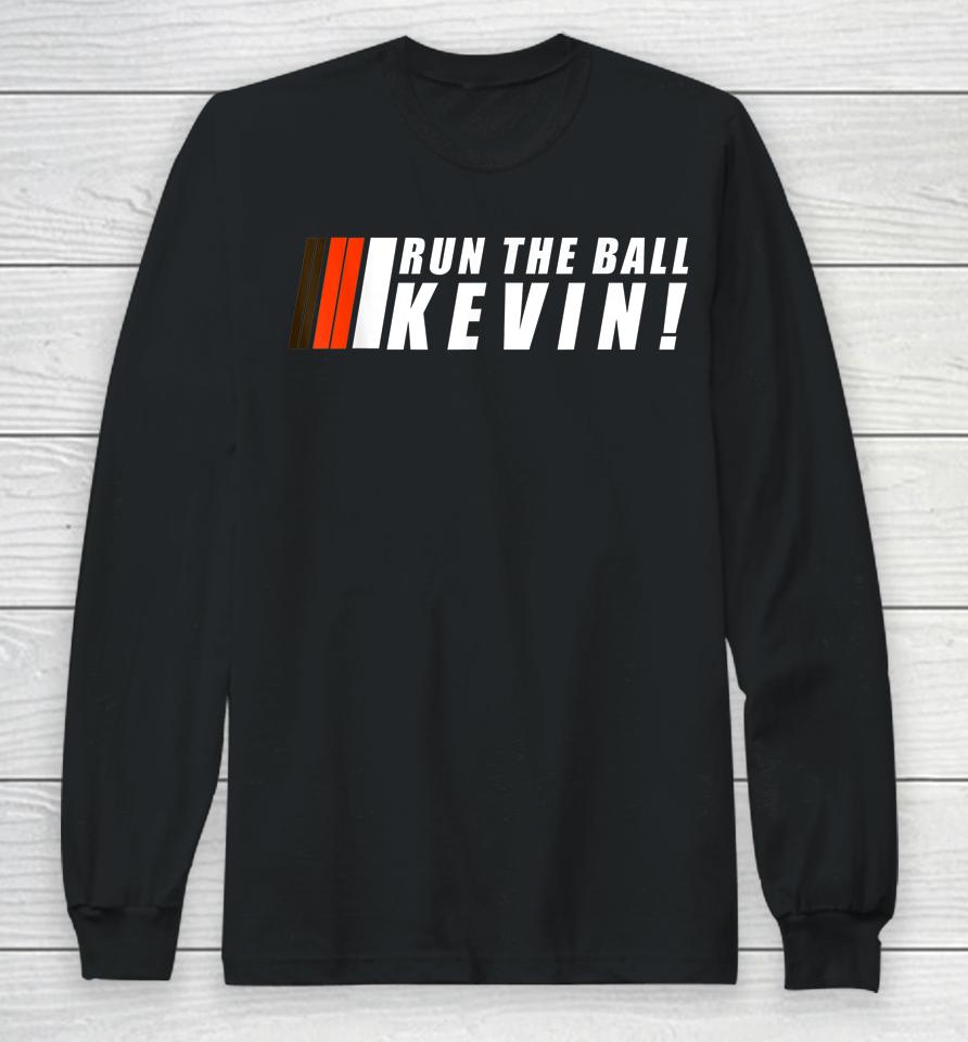 Run The Ball Kevin Long Sleeve T-Shirt