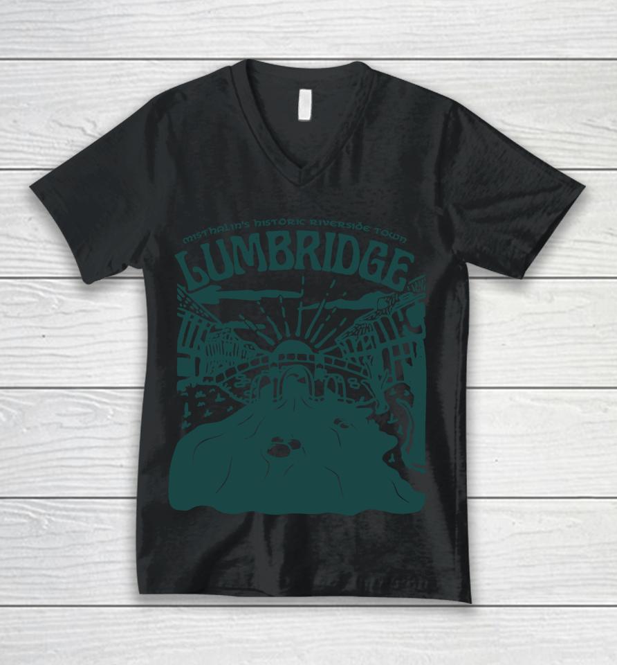 Runescape Merch Lumbridge Unisex V-Neck T-Shirt