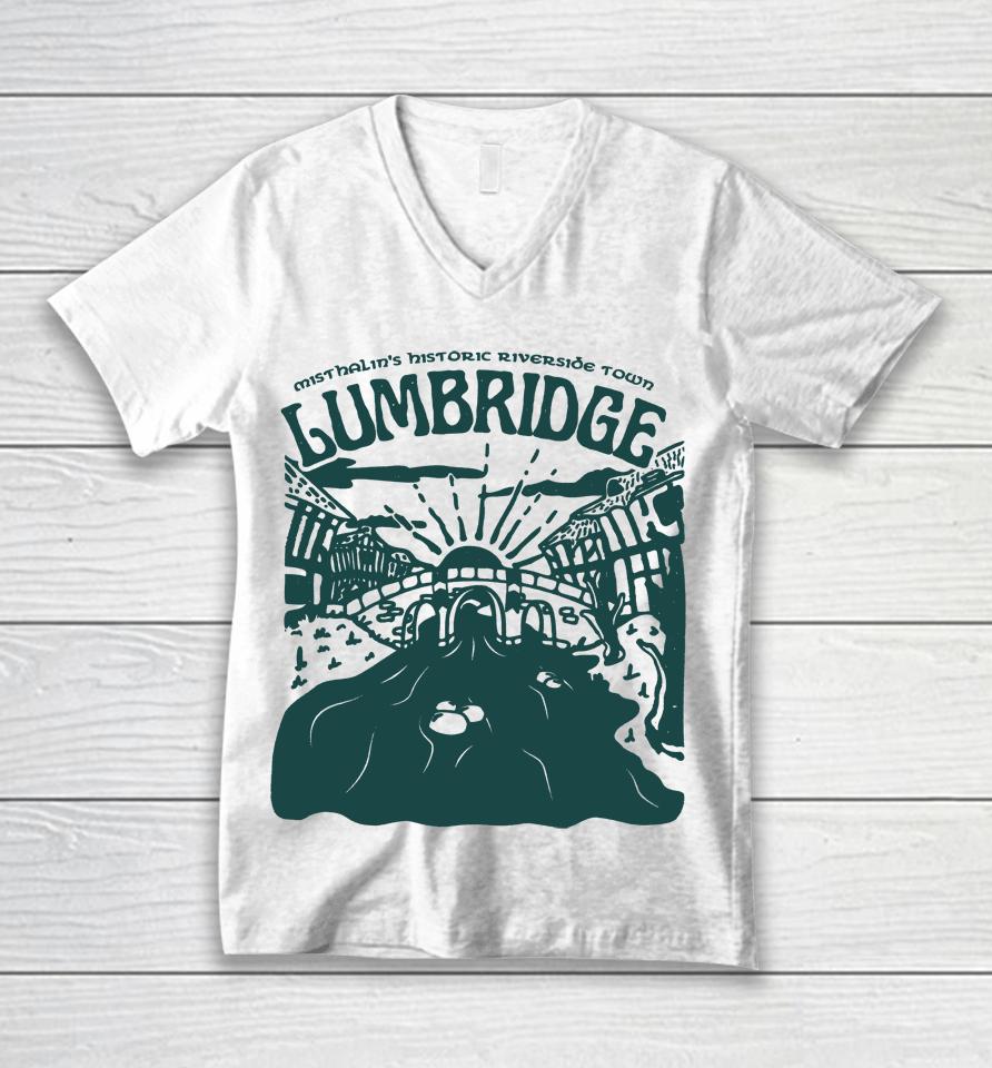 Runescape Merch Lumbridge Sky Unisex V-Neck T-Shirt