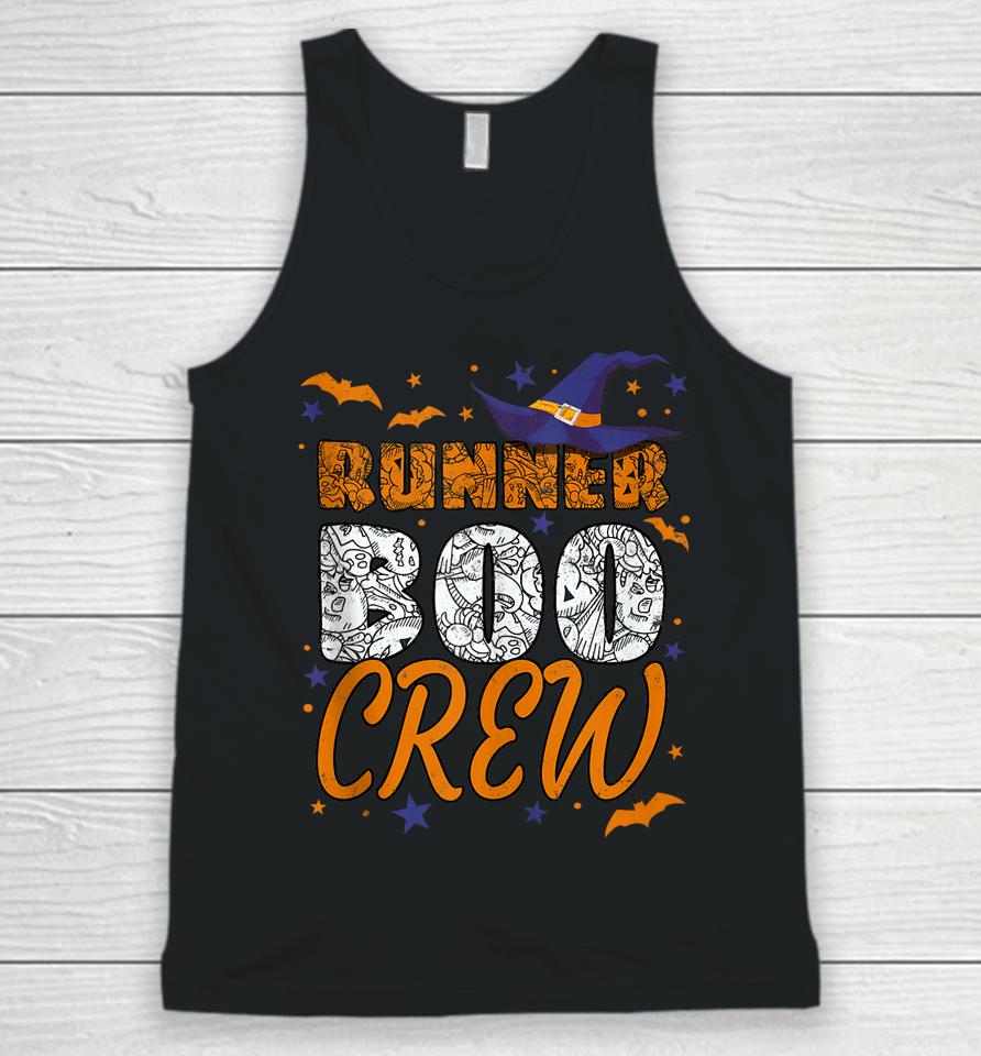 Runner Boo Crew Halloween Running Matching Unisex Tank Top