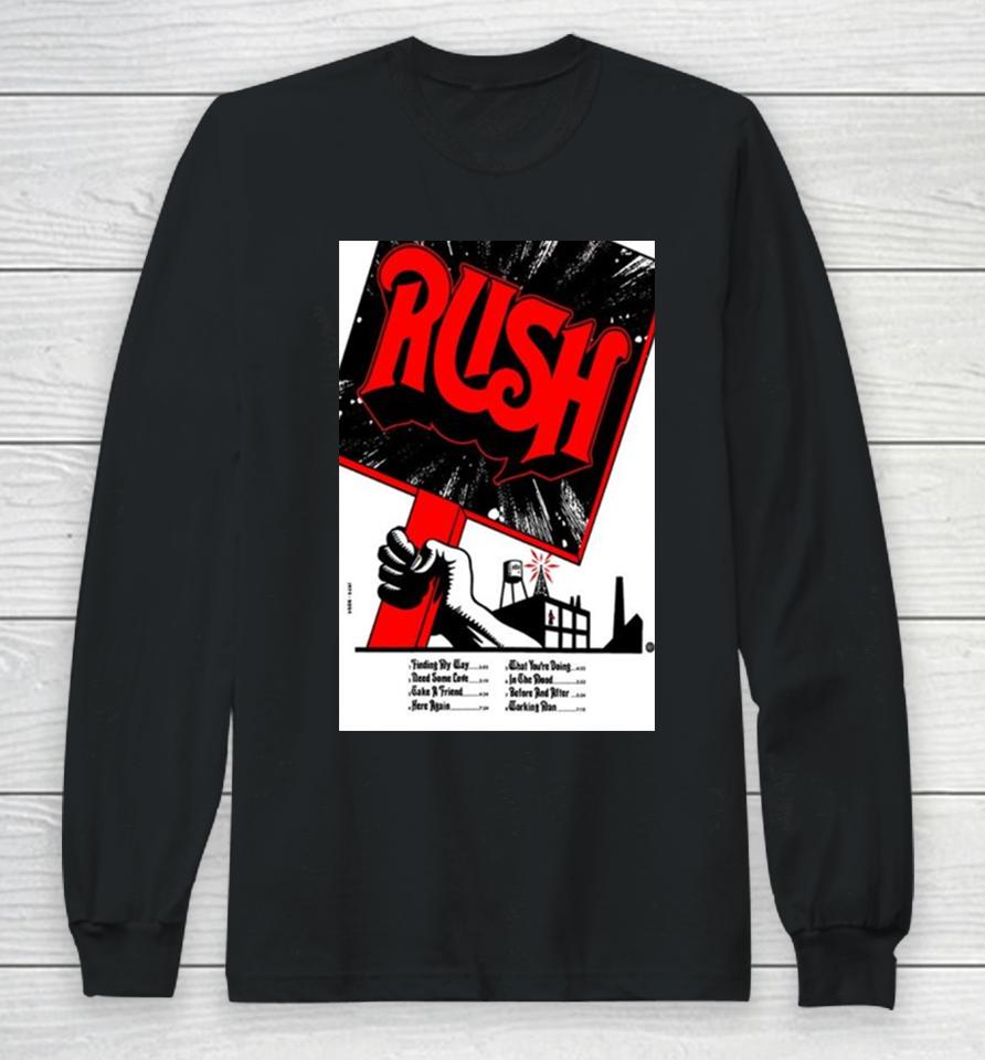 Rush 50Th Anniversary 1974 2024 Long Sleeve T-Shirt