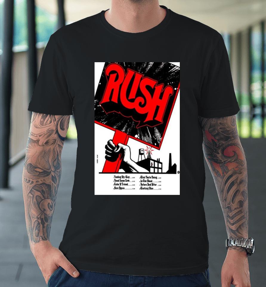 Rush 50Th Anniversary 1974 2024 Premium T-Shirt