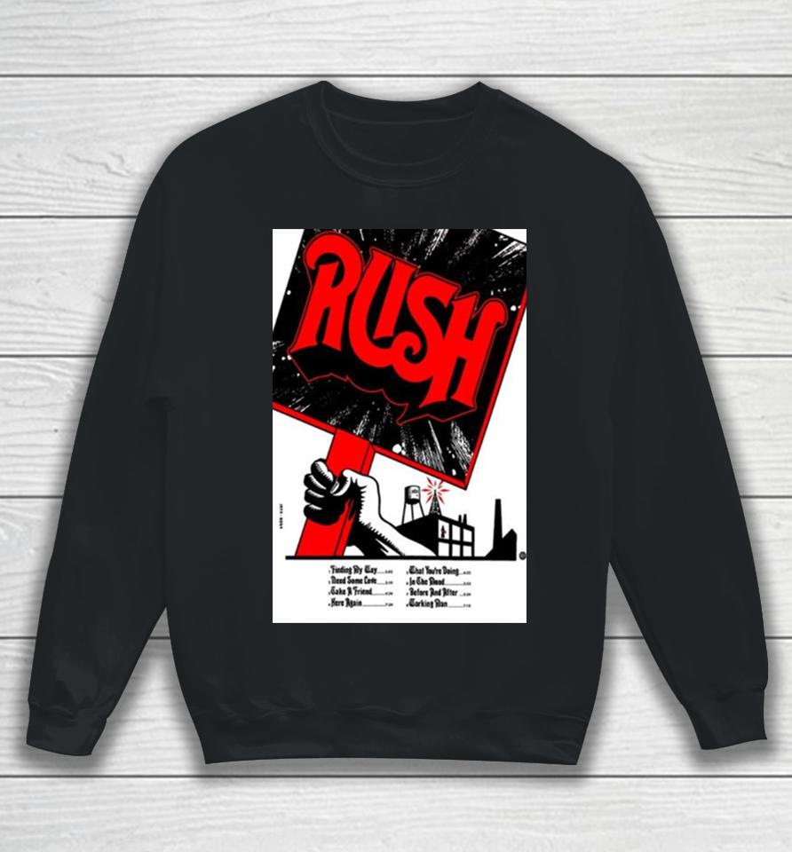 Rush 50Th Anniversary 1974 2024 Sweatshirt