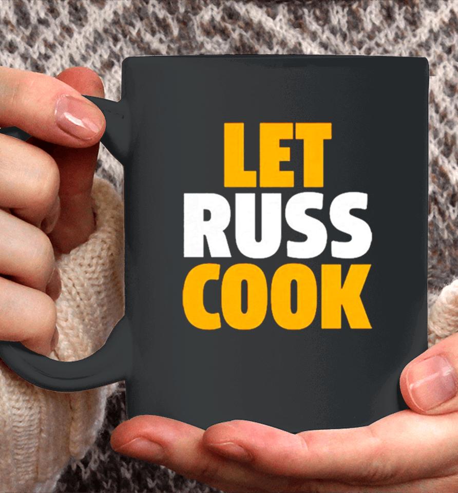 Russell Wilson Pittsburgh Pirates Let Russ Cook Coffee Mug