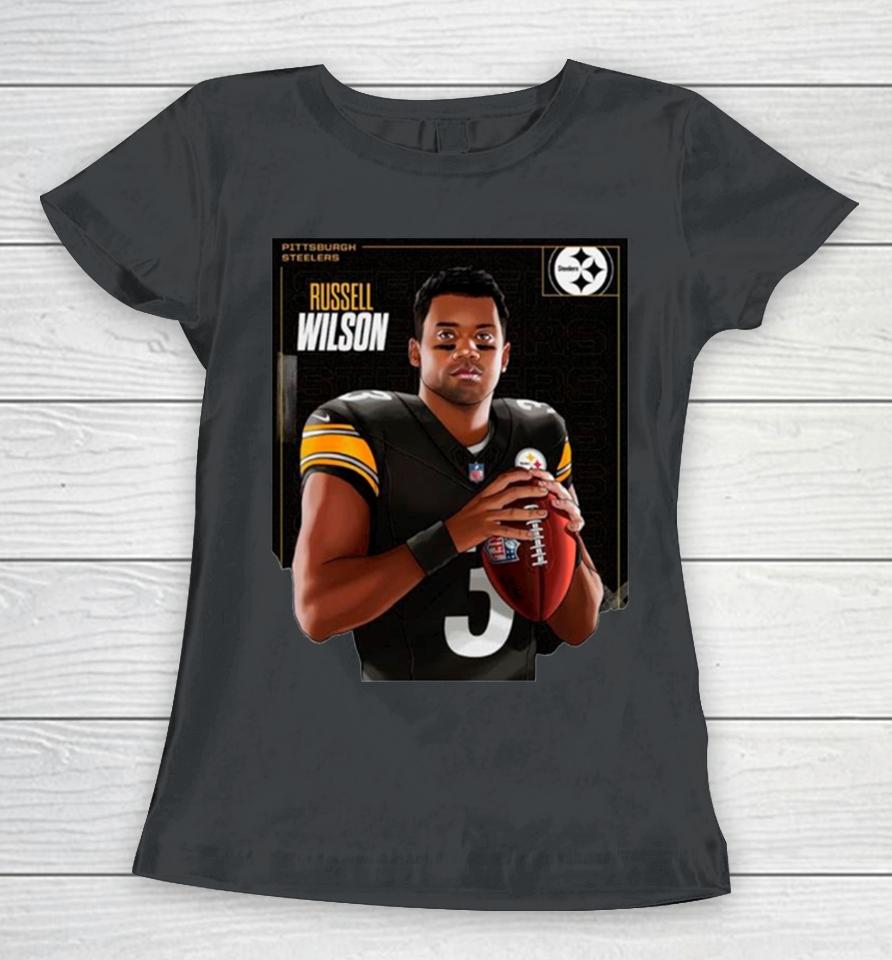 Russell Wilson Pittsburgh Steelers Nations Player Women T-Shirt
