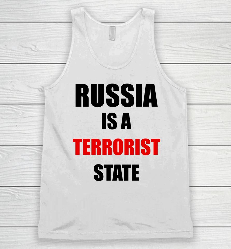 Russia Is A Terrorist State Unisex Tank Top