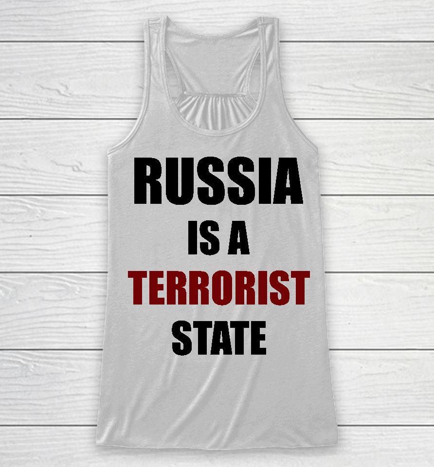 Russia Is A Terrorist State Racerback Tank